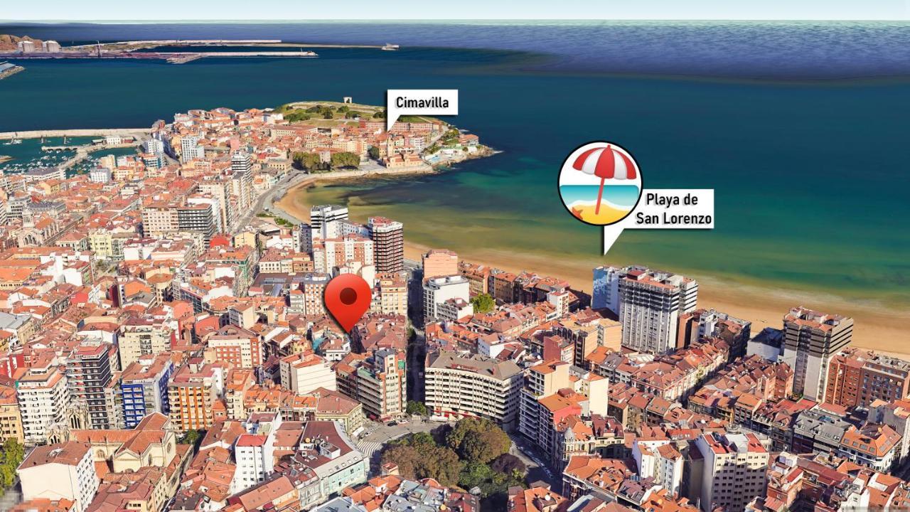 Apartamentos La Gringa Centro Gijon II Obra Nueva Con Posibilidad De Parking Exterior photo